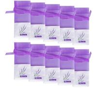 10 Pcs Lavender Bags for Wardrobes,Empty Lavender Bags for Storage Potpourri Scented, Wardrobe Fresheners Filling Bag