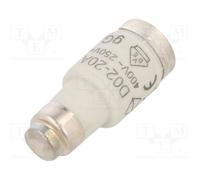 10 pcs : LE1820 - Fuse: fuse, gG,time-lag, 20A, 400VAC, 250VDC, D02