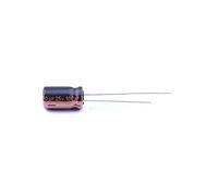 10 Pcs Lead Type Aluminum Electrolytic Capacitor 100uF 25V Radial 6.3x11mm Control circuit