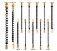 10 Pcs Lighter Replacement Repair Kit, Each Piece Includes Spring Thimble and Base Screw, Lighter Flints Screw Spring and Base Plate for Lighters Repair Accessories, About 2.5 x 50 Mm/ 0.1 x 1.97''
