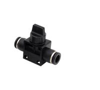 10 pcs/lot HVFF Series Pneumatic Finger Valve Push in Connector 4mm 6mm 8mm 10mm 12mm Air Flow Control Regulator(HVFF-12)
