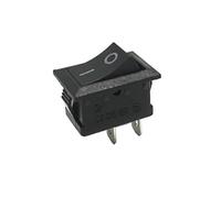 10 pcs/lot KCD1 2 Pin 250V 3A SPST Black Boat Switch 21x15mm Snap-in ON OFF Rocker Position Switch KCD11 15x10mm(Black,10PCS_15X10MM)