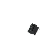 10 Pcs/lot KCD11 2 Pin 10x15mm Push Button Switch SPST 3A 250V AC Snap-in On/Off Boat Rocker Switch 1Black Red White Gray IDGTTLDF(2Pin Black Black)