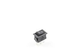 10 Pcs/Lot KCD11 3 Pin 10X15mm Snap-in Push Button Switch 3A/250V SPST 2/3 Position Boat Rocker Power Switches IDGTTLDF(3Pin Black Black)