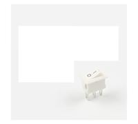 10 Pcs/Lot KCD11 3 Pin 10X15mm Snap-in Push Button Switch 3A/250V SPST 2/3 Position Boat Rocker Power Switches RRBXXUYN(3Pin White White)