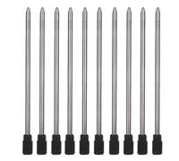 10 Pcs/Lot Metal Ballpoint Pen Refills, 7Cm Point Pen Refills Replacement for Crystal Diamond Ballpoint Pen (Black Ink) Beautiful Design