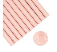 10 Pcs/Lot Sealing Wax Sticks for Wax Seal Stamp for Wedding Invitations Cards Envelopes Packages Wrapping-Smoke pink