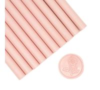 10 Pcs/Lot Sealing Wax Sticks for Wax Seal Stamp for Wedding Invitations Cards Envelopes Packages Wrapping-Smoke pink