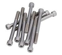 10 Pcs M10 Socket Head Cap Screws A2-70 Stainless Steel Drive Fully Thread Hex Socket Tapping Screw Bolts(M10x120)