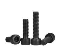 10 pcs M3 M4 12.9 Carbon Steel With Key 3D Printer Parts Hexagon Socket Head Cap Screws Cup Head Screws Grade(10mm,M3-20pcs)