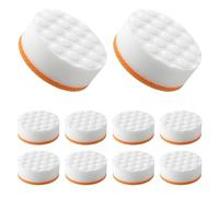 10 Pcs Magic Eraser Sponge for White Shoe, Dual-Layer Technology shoe Cleaner, Trainer Cleaner, Effective Stain Removal, Non-Scratch Shoe Shine Sponge for White Trainers, Kitchen, Dish, Bathroom