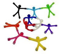 10 Pcs Magnetic Men, Travel Toys for Kids and Adults, Magnetic Balls Fidget Toy, Magnets for Kids, Multipurpose Sensory Toys for Autistic Children, Special Needs Developmental Toys for ADHD, Party Bag