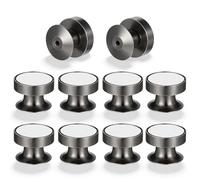 10 Pcs Magnetic Pin Backs for Enamel Pins Converts Pins into Refrigerator Magnets Put Your Pin on Fridge Decorative Enamel Conversion Tool for Office Home Decoration Refrigerator Locker Whiteboard