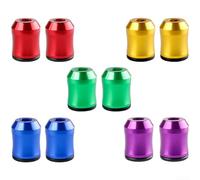 10 Pcs Magnetic Screwdriver Holder Ring, Aluminum Alloy Drill Adapter with Dual Magnets for 1/4 Inch Hex Bits, Magnetizer and Demagnetizer Tool Set for Power Drills, Assorted Colors(10PCS)