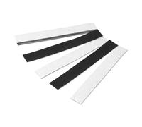 10 Pcs Magnetic Strips with Adhesive Backing, Flat Magnetics Strips for Crafts, Rectangle Magnetic Tape for DIY Projects, Flexible Magnetics Strip for Whiteboard Organization (5.9 X 0.78 X 0.04 Inch)