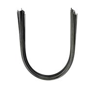 10 Pcs Maple Wood Violin Purfling Strips, Black & White Inlay for Cello, Viola, Guitar Binding Cello Binding Strips