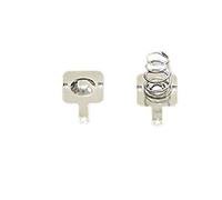 10 Pcs Metal AA Battery Spring Plate Set Battery Conversion Spring Contact Nickeling Plate Positive Negetive Unipolar Plate 10mm x 12mm