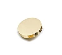 10 Pcs Metal Cufflinks For Shirts Multicolor Multiple Sizes(Gold,25mm)