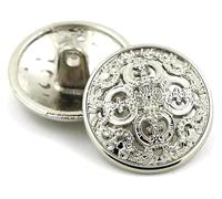 10 Pcs Metal Cufflinks Multicolor 15-28mm(OneColor,28mm)