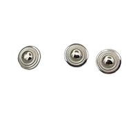 10 Pcs Metal Round Woven Buttons 15mm 18mm 20mm, Color 2, 15 mm
