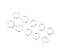 10 Pcs Metal Saw Blade Reduction Rings for Circular Saw, Conversion for Ring Adapter Set with Multi-Size 16-32mm for Grinder and Power Tools, Silver(32-30MM)