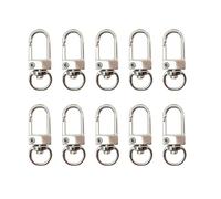 10 PCS Metal Swivel Lobster Claw Class Spring Caring Findings Connector Jewelry Making