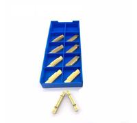 10 PCS MGMN200 Carbide Inserts Designed for Grooving and Parting on Lathe Machines Handling Steel and Cast Iron Workpieces