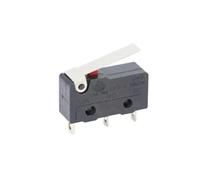 10 PCS Micro Switch 2/3Pin NO/NC Mini Limit Switch 5A 250VAC KW11-3Z Roller Arc lever Snap Action Push Micro switches(2P without nail)