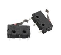 10 PCS Micro Switch 2/3Pin NO/NC Mini Limit Switch 5A 250VAC KW11-3Z Roller Arc lever Snap Action Push Micro switches(Arc Lever)