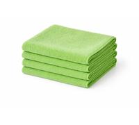 10 Pcs Microfiber Cloths Cleaning Cloth Polishing Cloth Green