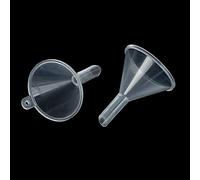 10 pcs Mini Funnels Reusable Plastic Funnel for Filling Small Samples Filling Perfume Liquid Emulsion Durable