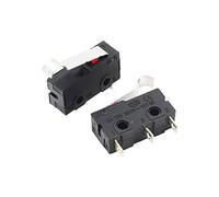 10 Pcs Mini Micro Limit Switch Lever Arm SPDT Snap Action LOT 5A125 250V Switches