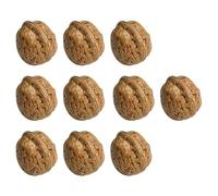 10 Pcs Mini Simulation Walnut Fake Diy Artificial Walnut Model House Kitchen Wedding Party Decoration