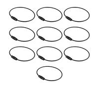 10 Pcs Multicolor Iron Rings for Handmade Bracelet Screw Jewelry Supplies Keychain Handmade Accessories Iron Key Chain Research Research Research, フリーサイズ