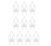 10 PCS Multifunctional Bird Food Holder Parrot Cage Toy Feeding Clip Hamster Cage Mounting for Small Animals