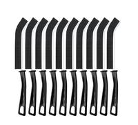 10 pcs Multifunctional Hard-Bristled Crevice Cleaning Brush 23cm Long Strip Tool for Furniture Showers Kitchens Windows Small Spaces Homeowners Dead Corners Cleaning Professionals Tools