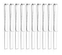 10 Pcs Music Stand Clips, Clear Acrylic Music Book Stand Page Holder Clip Piano Book Holder Clips for Wind for Musician Composer Pianist Outdoor Gig Rehearsal Easy Reading