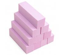 10 Pcs Nail Buffer Block 120 Grit Sponge Files for Acrylic Gel Manicure