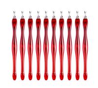10 Pcs Nail Cuticle Trimmer Remover Cuticle Knife Trimmer Manicure Dead Skin Removal Fork for Girls Women and Men Fingernail and Toenail