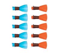 10 Pcs Nationality Suona Whistle Clarinet Reed Oboe Reeds Plastic Simple Instrument Accessories