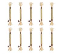 10 Pcs Natural Silvervine Sticks Catnip Toys Cat Chew Toy & Dental Cleaning Treats Cute Cat & Kitten Toys for Indoor Cats Interactive