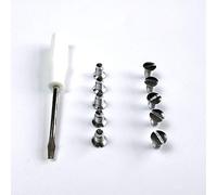 10 Pcs Needle Plate Mounting Screw for Juki Du-1181 Brother Single Needle