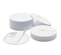 10 pcs NFC Tags Ntag215 NFC Stickers, White NFC 215 Tag Rewritable NFC Coin Cards Round with Adhesive Back Compatible with Android and NFC Enabled Mobile Phones