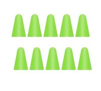 10 Pcs Nib Caps Anti-skidding Professional Capacitance Pen Tip Case Cover High Sensitivity Large Resistance Grass Green