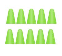 10 Pcs Nib Caps Professional Scratch Resistant Practical Silicone Touchscreen Pen Tip Case Cover Nib Sleeve Grass Green