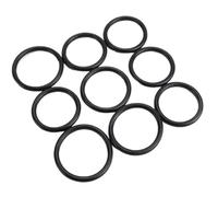 10 Pcs Nitrile Rubber O-Rings, 44mm OD 42mm ID 1mm Width, Metric Sealing Gasket Black