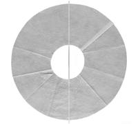 10 Pcs Non Woven Fabric Fan Dust Cover Reusable Electrostatic Filter Screen Fine Mesh Design For Home Cooling Units Gray Tone(16 Inches)