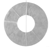 10 Pcs Non Woven Fabric Fan Dust Cover Reusable Electrostatic Filter Screen Fine Mesh Design For Home Cooling Units Gray Tone(14 Inches)