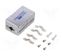 10 pcs : NP0012A - Coupler, Cat: 6, shielded, 22AWG÷24AWG, metallic, for cable