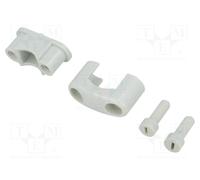10 pcs OBO BETTERMANN 3079-LGR Fixing clamp